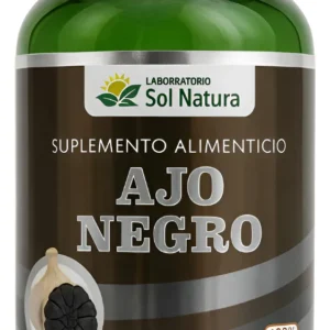 Ajo Negro/ 60 Capsulas Blandas De 500mg/ 100% Natural Sin Sabor