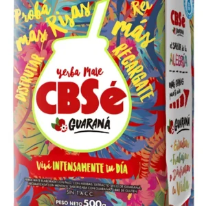 Yerba Mate Cbse Guarana + Energia 500g Sin Tacc