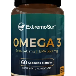 Omega 3 DHA EPA Extremo Sur Cápsulas Gel Sin Sabor x60 Fish Oil